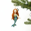 Global Groove Life Holiday Mermaid Felt Ornament