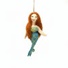 Global Groove Life Holiday Mermaid Felt Ornament