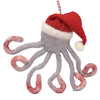 Global Groove Life Holiday Octopus Felt Ornament
