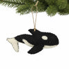 Global Groove Life Holiday Orca Felt Ornament