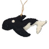 Global Groove Life Holiday Orca Felt Ornament