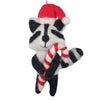 Global Groove Life Holiday Racoon and Candy Cane Felt Christmas Ornament