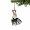 Global Groove Life Holiday Red Carpet Queen Mouse Felt Ornament