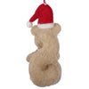 Global Groove Life Holiday Squirrel and Candy Cane Felt Christmas Ornament