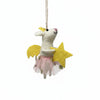 Global Groove Life Holiday Star Fairy Mouse Felt Ornament