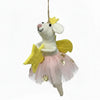 Global Groove Life Holiday Star Fairy Mouse Felt Ornament