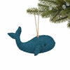 Global Groove Life Holiday Whale Ornament Felt Ornament