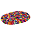 Global Groove Life Home Felt Casserole Trivet, Rainbow Tie Dye