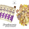 Global Groove Life Home Frankincense Incense Natural Aromatic Incense Sticks – 150 Count (10 Packs of 15)