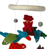 Global Groove Life Kids Dinosaur Volvano Nursery Felt Mobile