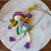 Global Groove Life Kids Mushroom Bonnet Tooth Fairy Pillow Ginger Lavender