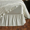 Mayflower Market Bed Skirt Finders Keepers Ruffled King Bed Skirt 78x80x16