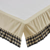 Mayflower Market Bed Skirt My Country Ruffled King Bed Skirt 78x80x16