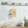 Mayflower Market Ornament Buzzy Bees Bee Sweet Honey Check MDF Tag Ornament w/ Ribbon 7x3.75x0.5
