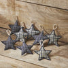 Mayflower Market Ornament My Country Star Ornament Bowl Filler Set of 8 3.5x3.5