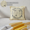 Mayflower Market Pillow Buzzy Bees Un-Bee-Lievably Blessed Pillow 9x9