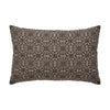 Mayflower Market Pillow Custom House Black Tan Jacquard Amazing Grace Pillow 14x22