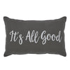 Mayflower Market Pillow Finders Keepers It's All Good Pillow 9.5x14