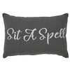 Mayflower Market Pillow Finders Keepers Sit A Spell Pillow 9.5x14