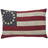 Mayflower Market Pillow My Country Flag Pillow 14x22