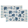 Mayflower Market Placemat Finders Keepers Hydrangea Ruffled Placemat Set of 2 13x19