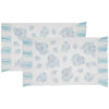 Mayflower Market Placemat Finders Keepers Hydrangea Ruffled Placemat Set of 2 13x19