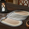 Mayflower Market Placemat Finders Keepers Oval Placemat Set of 6 13x19