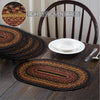 Mayflower Market Placemat Heritage Farms Jute Oval Placemat Set of 6 10x15