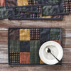 Mayflower Market Placemat Heritage Farms Quilted Placemat Set of 6 13x19