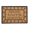 Mayflower Market Rug Connell Coir Welcome Rug Rect Stars 20x30