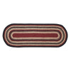 Mayflower Market Rug Connell Jute Rug Oval w/ Pad 17x48