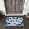 Mayflower Market Rug Finders Keepers Hydrangea Hello There Nylon Rug Rect 24x36