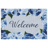 Mayflower Market Rug Finders Keepers Hydrangea Welcome Nylon Rug Rect 16x24