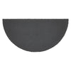 Mayflower Market Rug Woof Welcome Coir Rug Half Circle 16.5x33