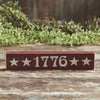 Mayflower Market Sign 1776 Wooden Sign 1.75x9