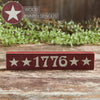 Mayflower Market Sign 1776 Wooden Sign 1.75x9