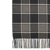 Eston Black Tan Plaid Throw 50x60 - The Village Country Store 