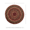 Mayflower Market Trivet Cider Mill Jute Trivet 8 Set of 3