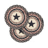 Mayflower Market Trivet Colonial Star Jute Trivet 8 Set of 3