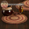 Mayflower Market Trivet Ginger Spice Jute Trivet 15 Set of 3