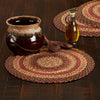 Mayflower Market Trivet Ginger Spice Jute Trivet 15 Set of 3
