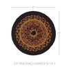 Mayflower Market Trivet Heritage Farms Jute Trivet 8 inch Diameter Set of 3
