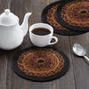 Mayflower Market Trivet Heritage Farms Jute Trivet 8 inch Diameter Set of 3
