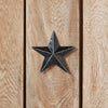 Mayflower Market Wall Hanging Faceted Metal Star Black Wall Hanging 4x4