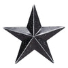 Mayflower Market Wall Hanging Faceted Metal Star Black Wall Hanging 4x4