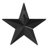 Mayflower Market Wall Hanging Faceted Metal Star Black Wall Hanging 4x4