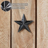 Mayflower Market Wall Hanging Faceted Metal Star Black Wall Hanging 4x4