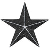 Mayflower Market Wall Hanging Faceted Metal Star Black Wall Hanging 8x8