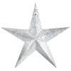 Mayflower Market Wall Hanging Faceted Metal Star Galvanized Wall Hanging 24x24