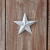 Mayflower Market Wall Hanging Faceted Metal Star Galvanized Wall Hanging 4x4